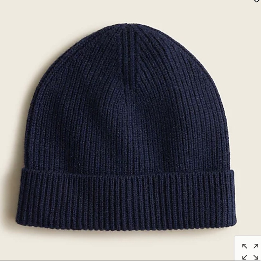 JCrew 100% cashmere beanie